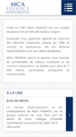Mobile Screenshot of mcafinance.fr